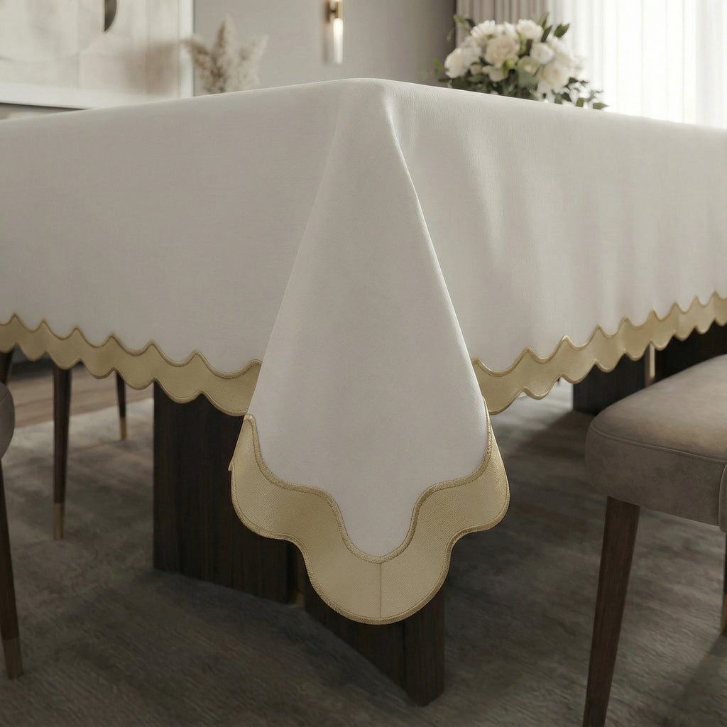Scalloped Tablecloth