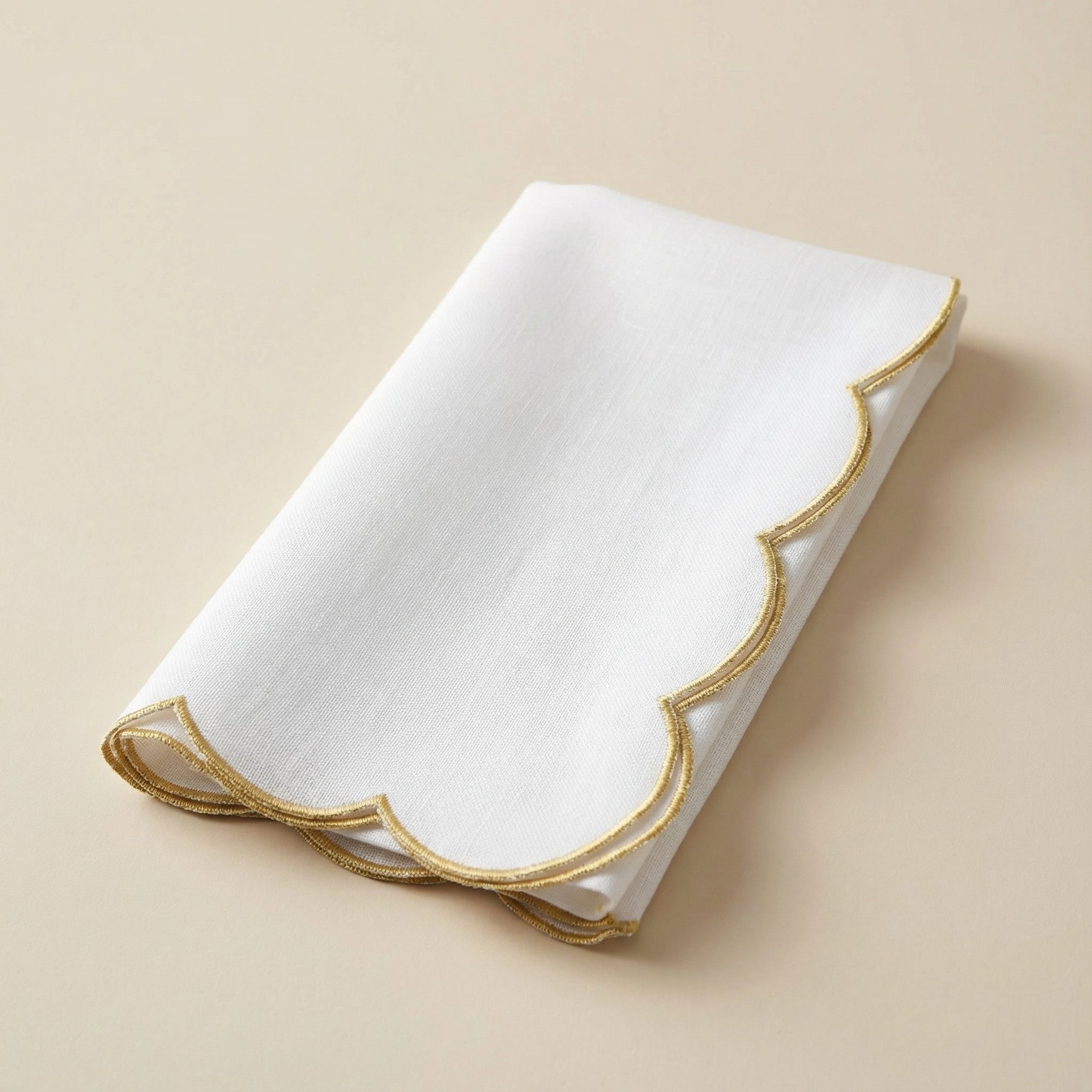 Praline Home Scalloped Tablecloth - Thumbnail 5